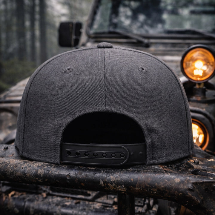 Flaming Eye Snapback Cap