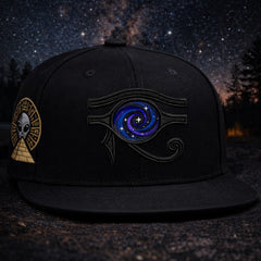 Cosmic Eye Snapback Cap