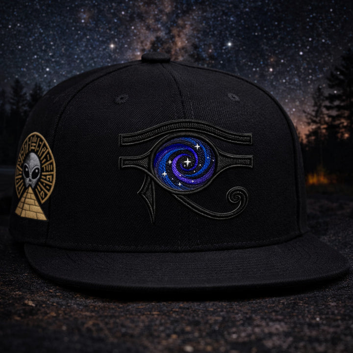 Cosmic Eye Snapback Cap